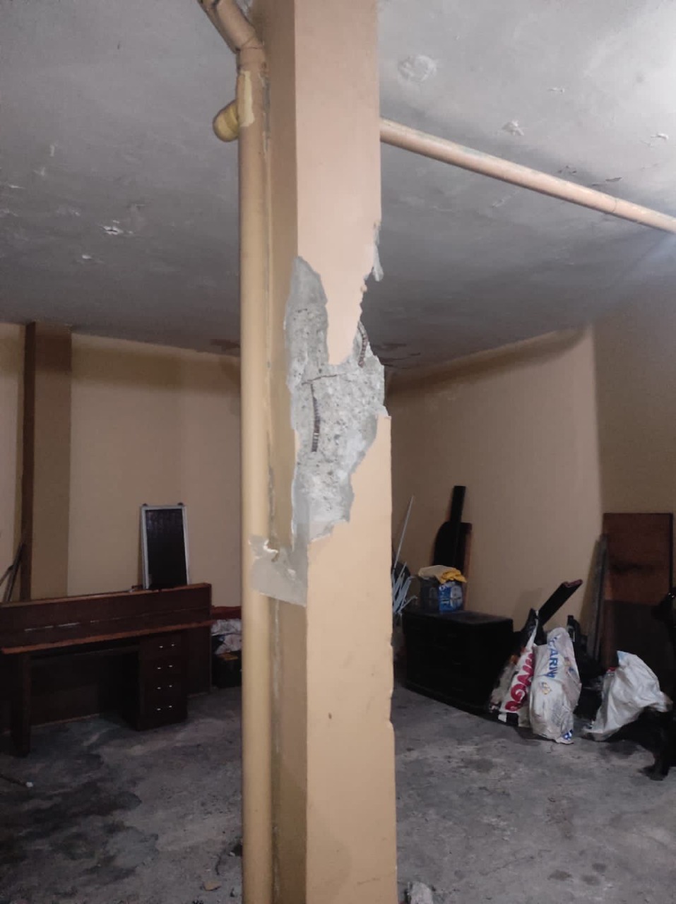 FOTOS: ¡Por deterioro estructural! Evacúan de urgencia edificio de cinco pisos en el barrio Boston 3 IMG 20220927 WA0062