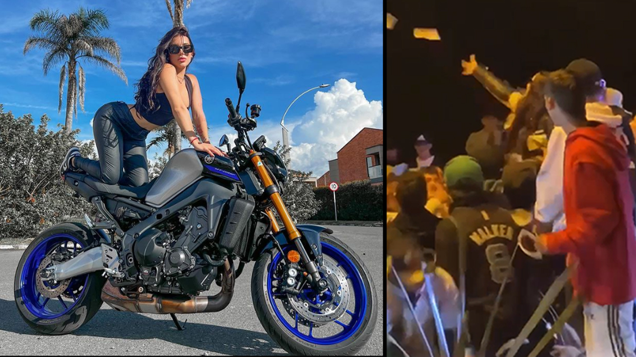 Influencer que tiró billetes en Las Palmas, cometió un delito, deberá responder ante las autoridades