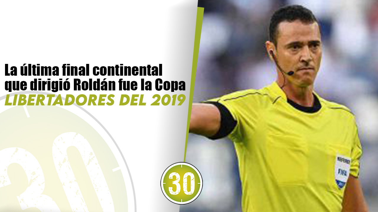 Wilmar Roldán impartirá justicia en una nueva final continental