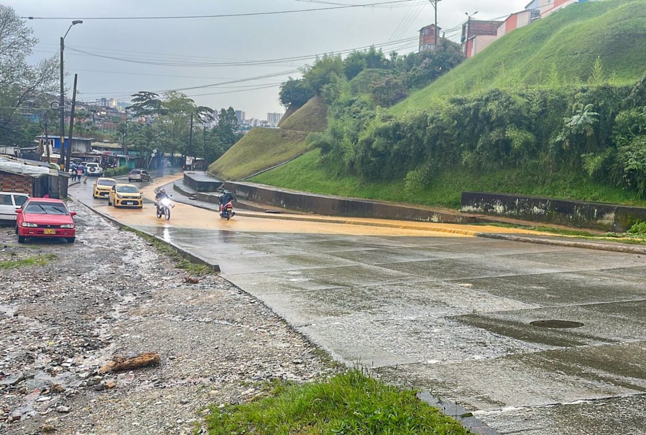 Lluvias barrio Bosques del Norte - Manizales