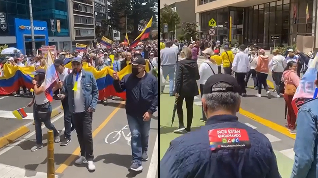 Marchas en Bogotá