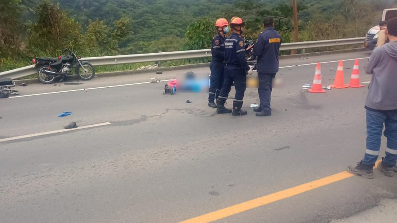 Motociclista murió en la vía Santa Fe de Antioquia - Bolombolo