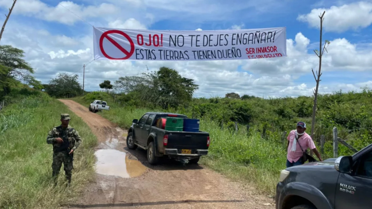 Relato de ganadero que envió mensaje a quien piense invadirlo