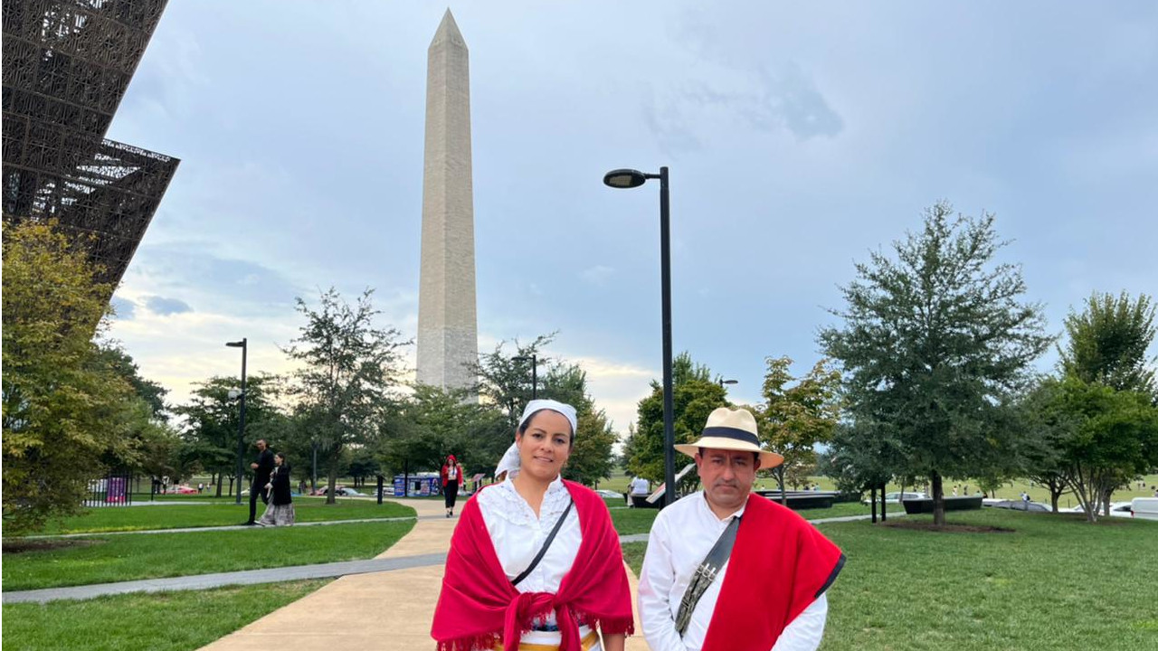Silleteros de Santa Elena en Washinton