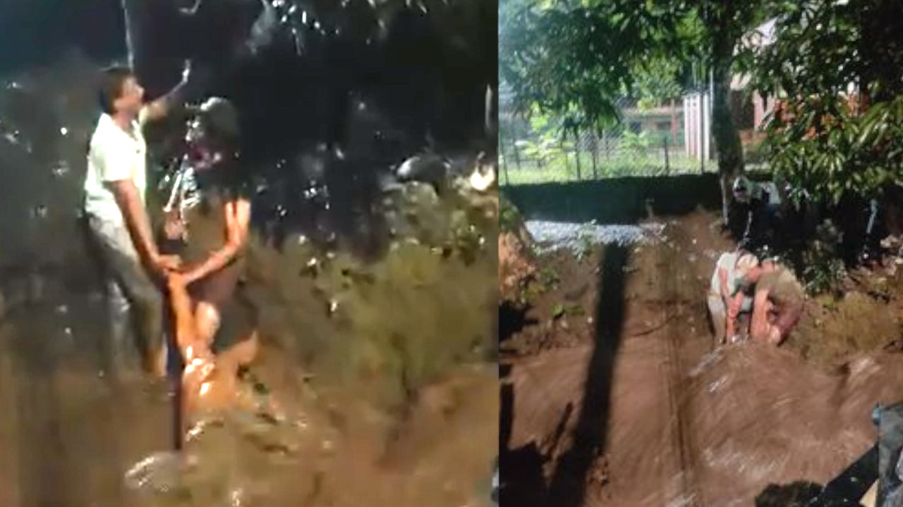 Arroyos en Sopetrán apunto de volverse una tragedia