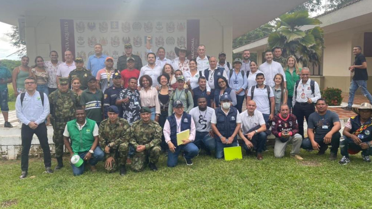 Con un acuerdo de siete puntos, concluyo este sábado las protestas en el Bajo Cauca