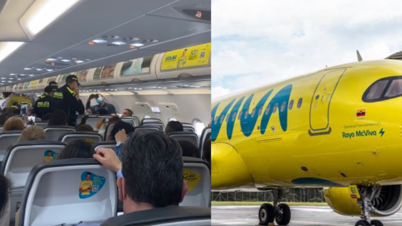 Por fuerte agarrón tuvieron que detener un vuelo en Bogotá