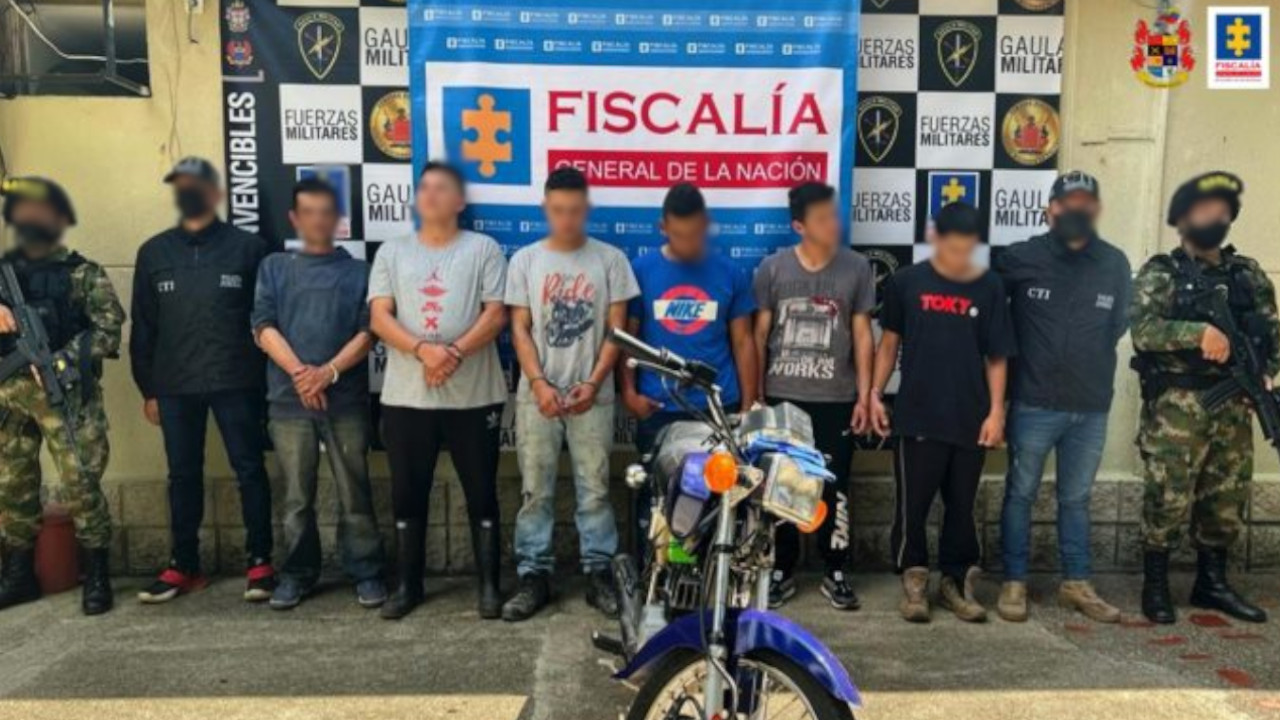 A prisión siete integrantes de la organización criminal Los Pachelly, investigados por extorsión