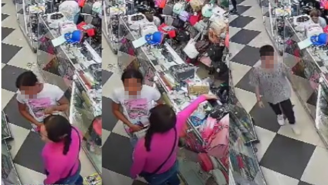 Usan un niño para robar en locales del Centro