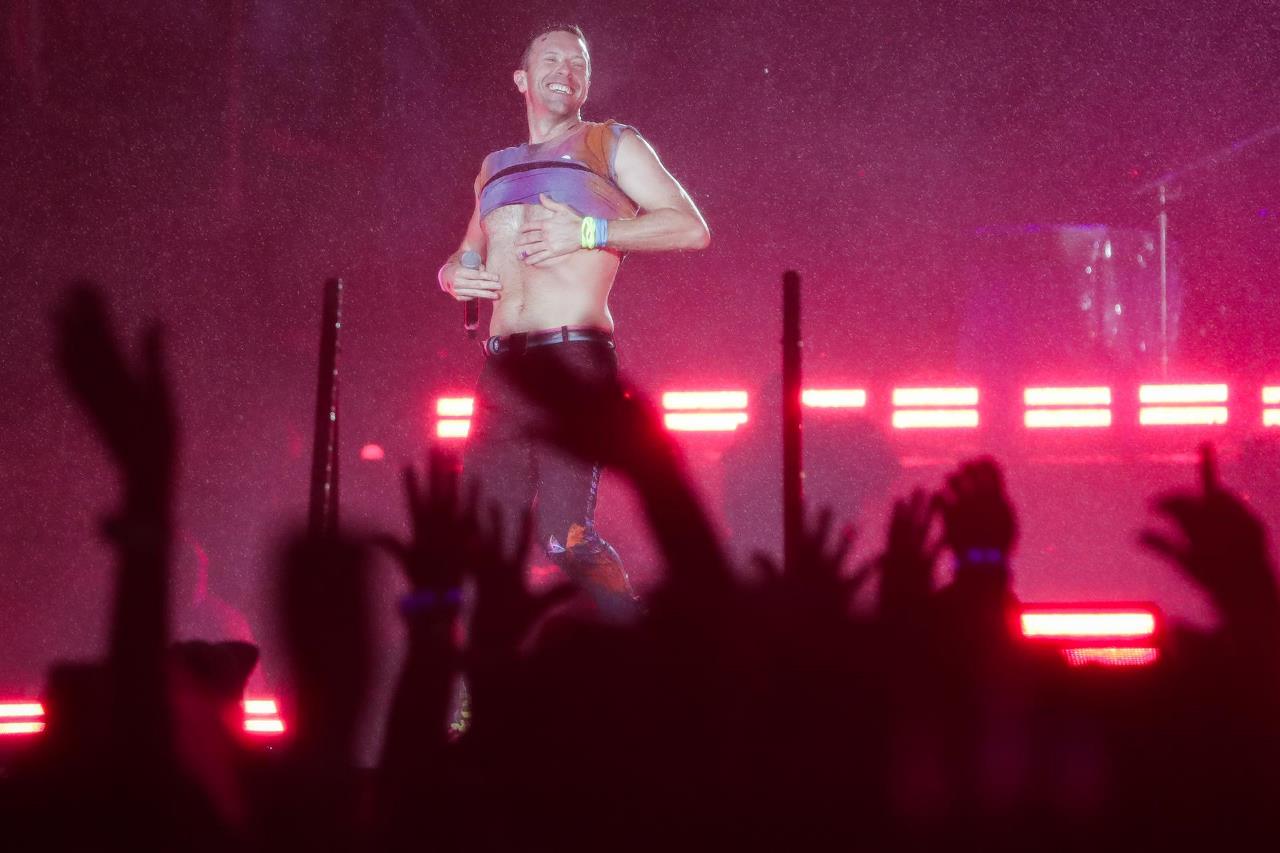 Coldplay, con un espectáculo lleno de efectos, inicia en Río su gira por Sudamérica 2 coldplay rio3