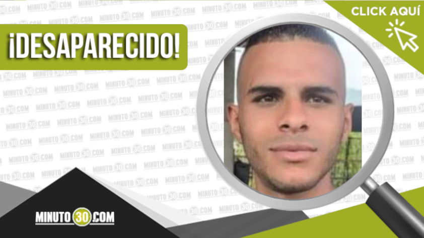 Sebastián Álzate Cárdenas está desaparecido desde el 3 de septiembre de 2022