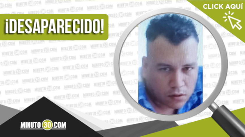 Luis Darío Paniagua está desaparecido