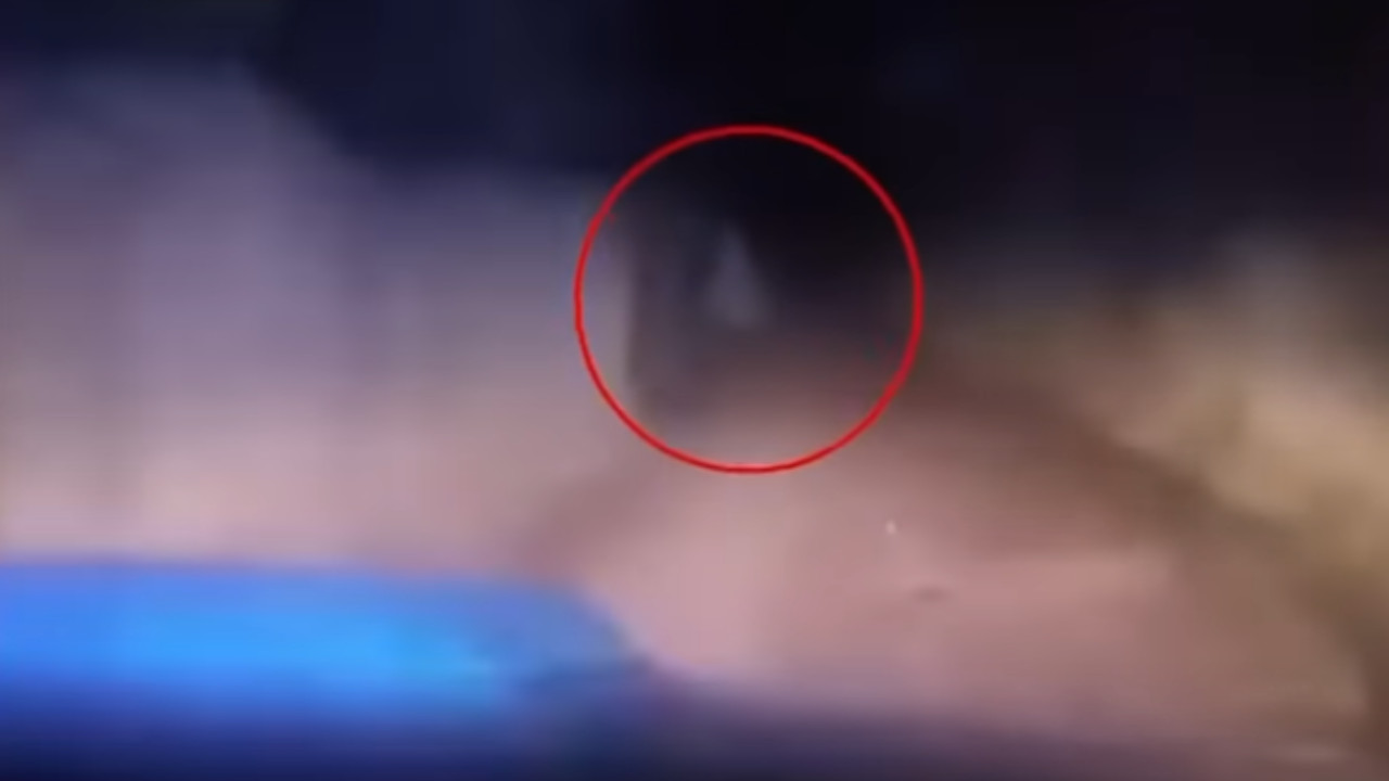 ¡Qué susto! Policías grabaron a 'La Llorona'