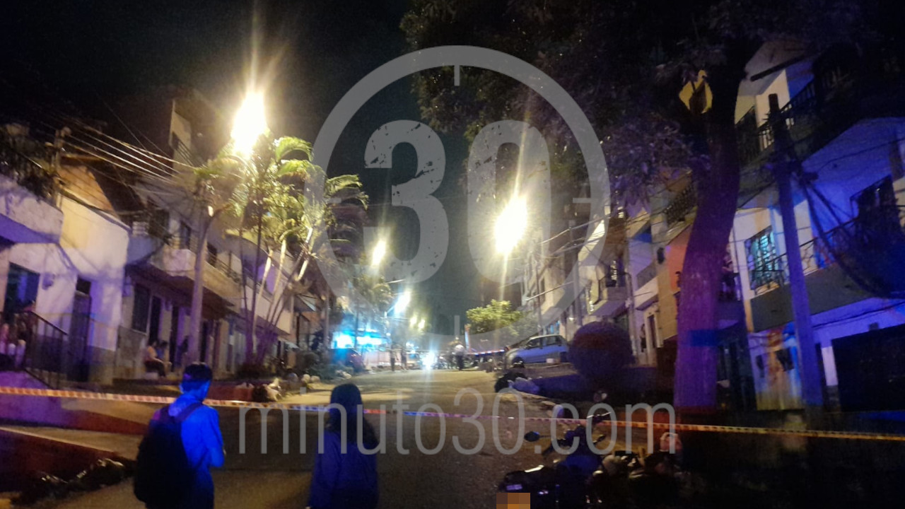 Un ciudadano vio que un hombre con arma en mano lo perseguía y corrió pero el matón lo alcanzó