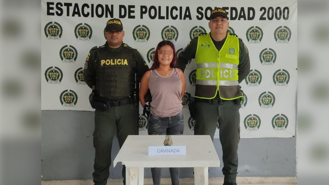 "¡Siempre regia mor!" Capturada en el Atlántico posó y sonrió para la foto