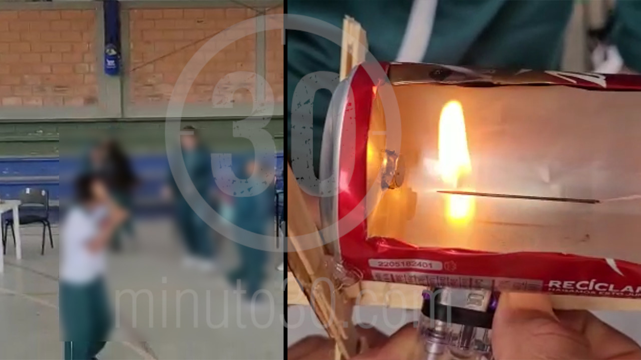 ¡Otra vez! Se quemaron dos menores por experimentos en su colegio, esta vez en Angelópolis, Antioquia