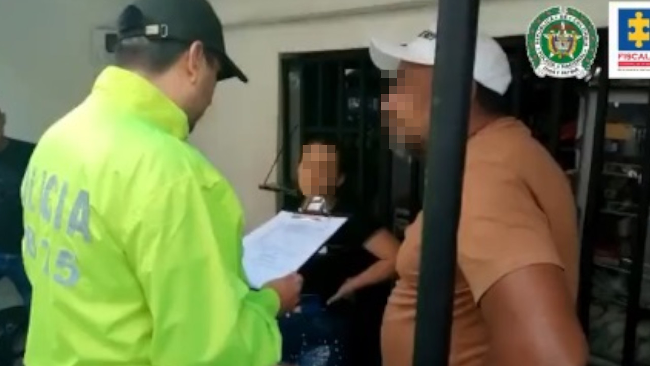 Capturado alias ‘115’ y su compañera sentimental