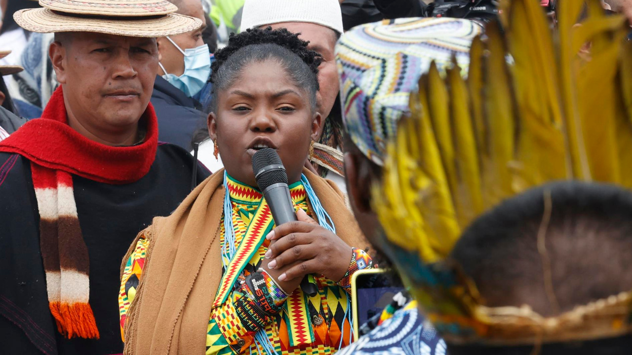 La vicepresidenta Francia Márquez, en una fotografía de archivo. EFE/Mauricio Dueñas