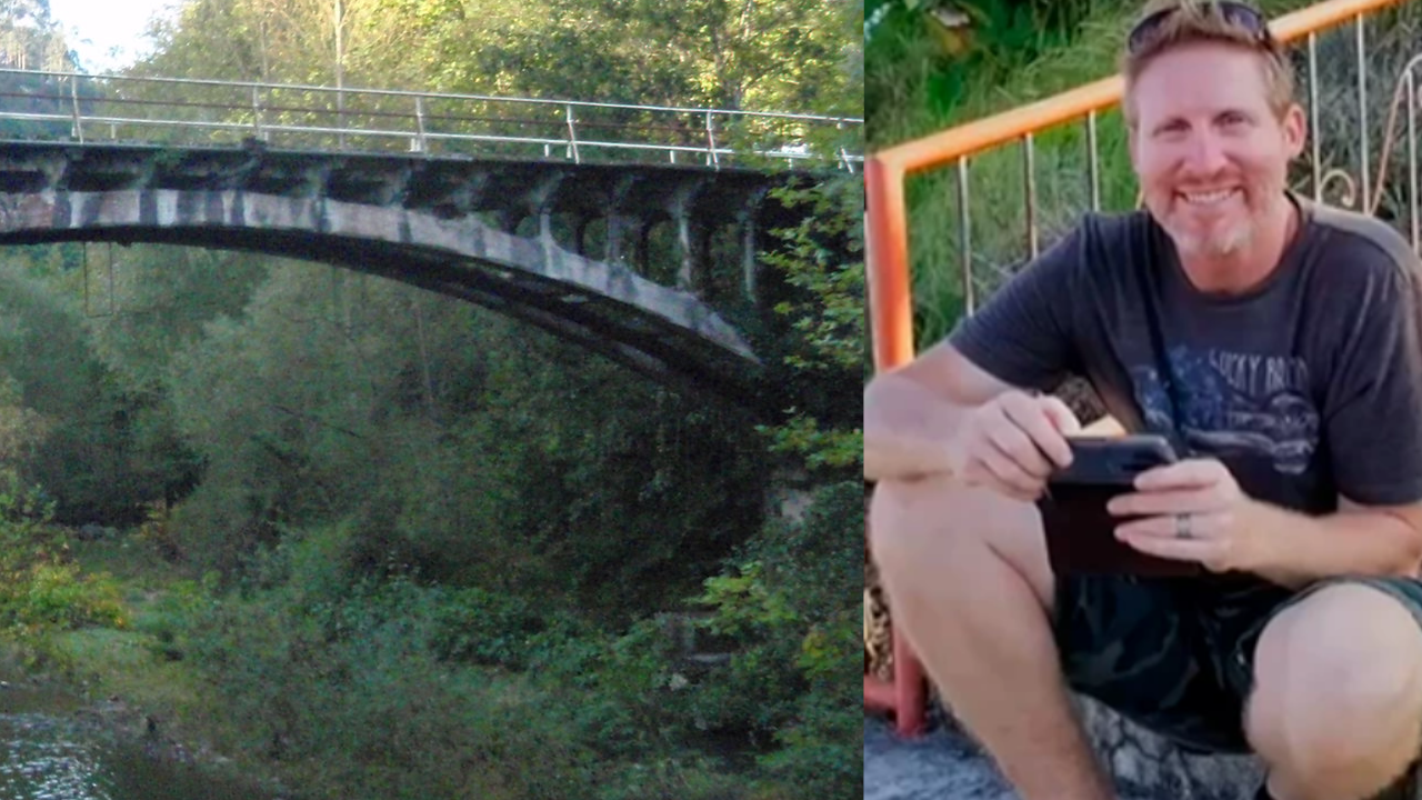 GPS lo llevó al camino de la muerte: Lo envió por un puente que no existía hace 9 años