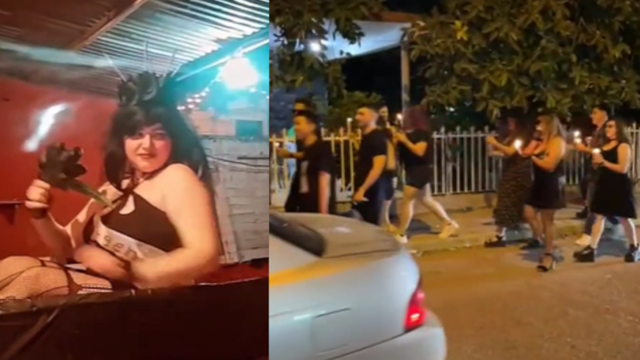 ¿Con su propio funeral?: Joven se las ingenió para celebrar su cumpleaños ‘aterrador’