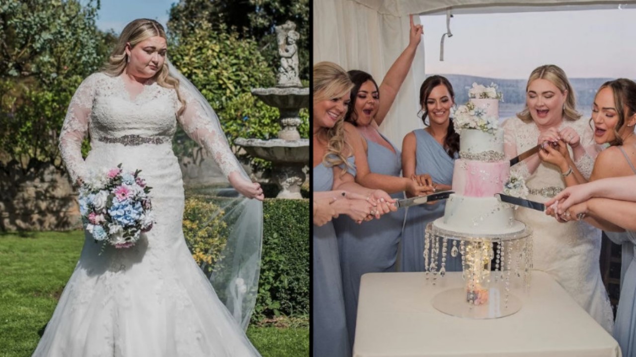 Mujer fue plantada en el altar y decidió seguir con la fiesta