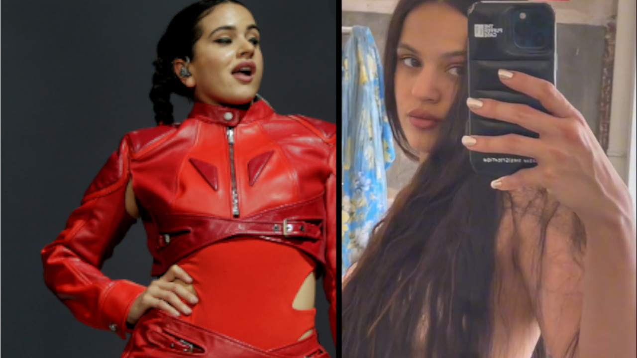 Rosalía se mostró y puso a volar la imaginación de sus fans