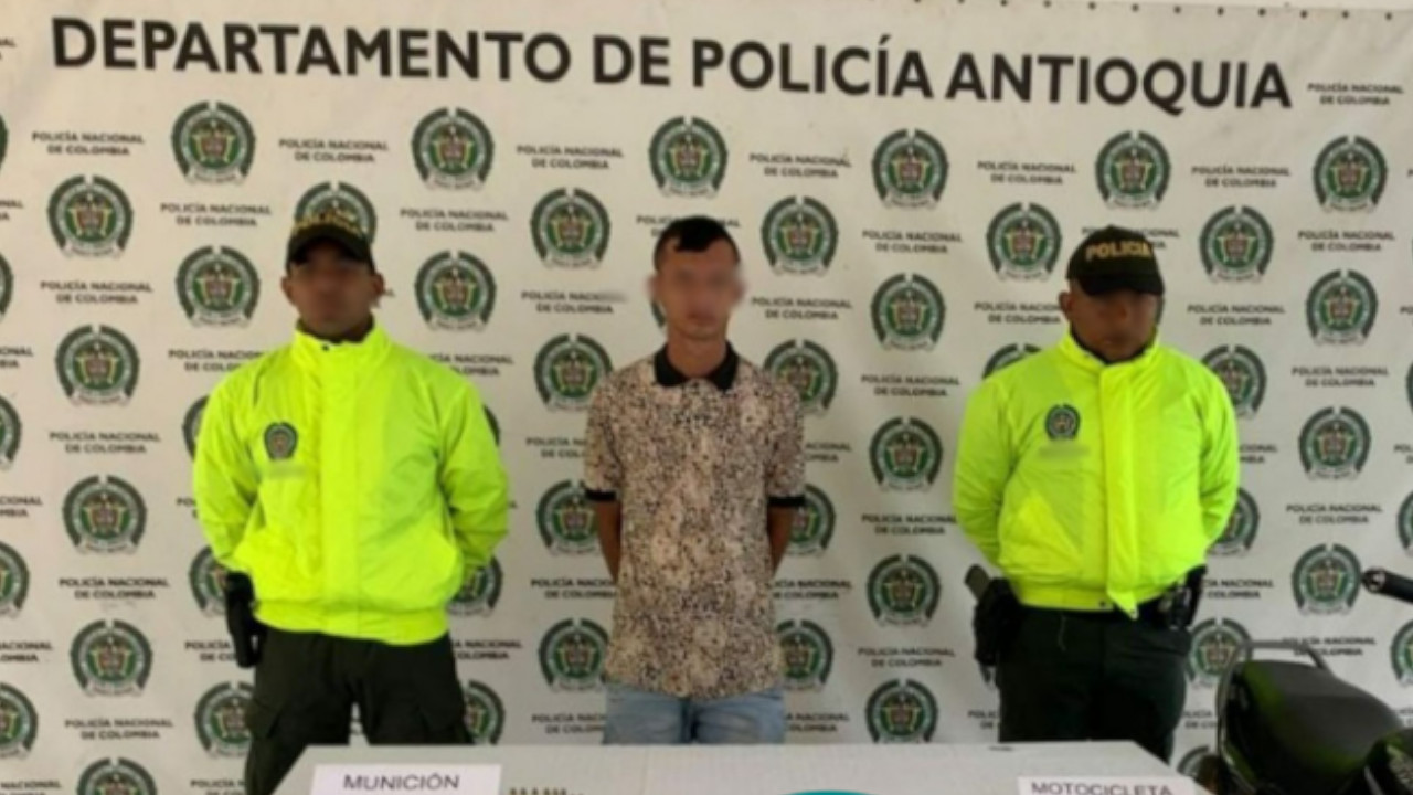 A la cárcel alias Palito, presunto sicario del Clan del Golfo en Caucasia