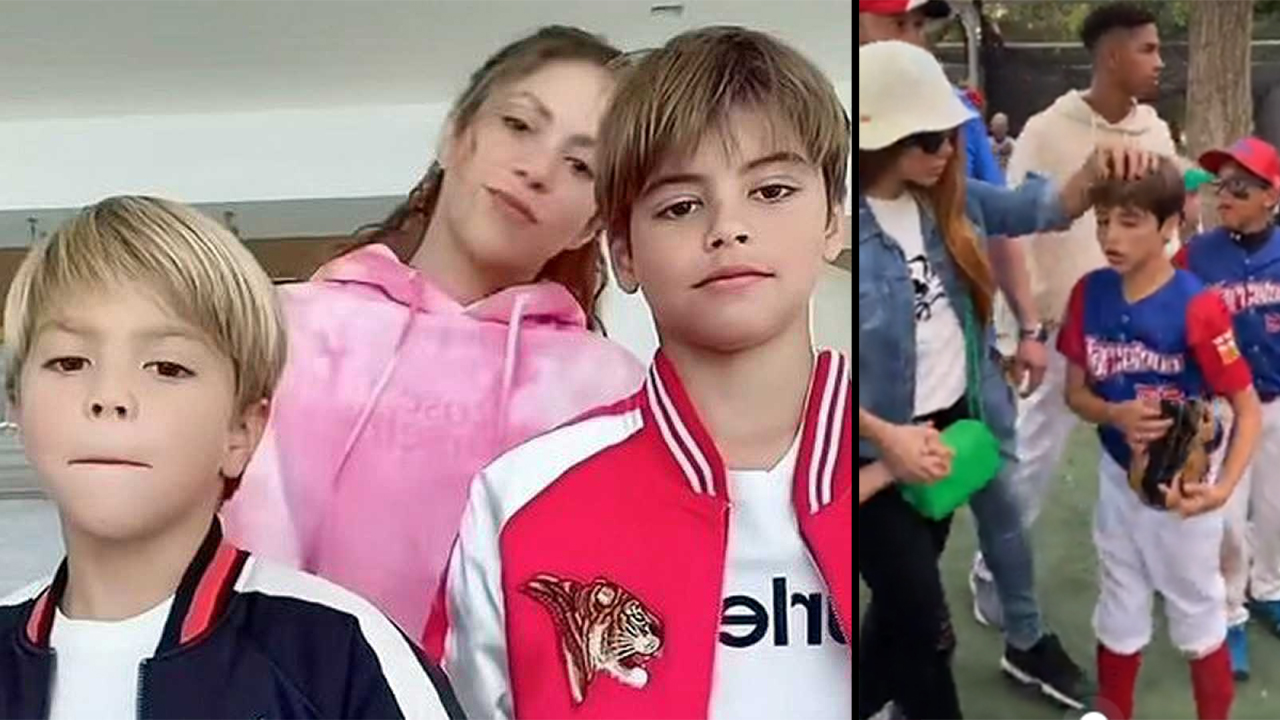 [VIDEO] Hijo de Shakira le tomó foto con otro hombre y casi se la manda a su papá