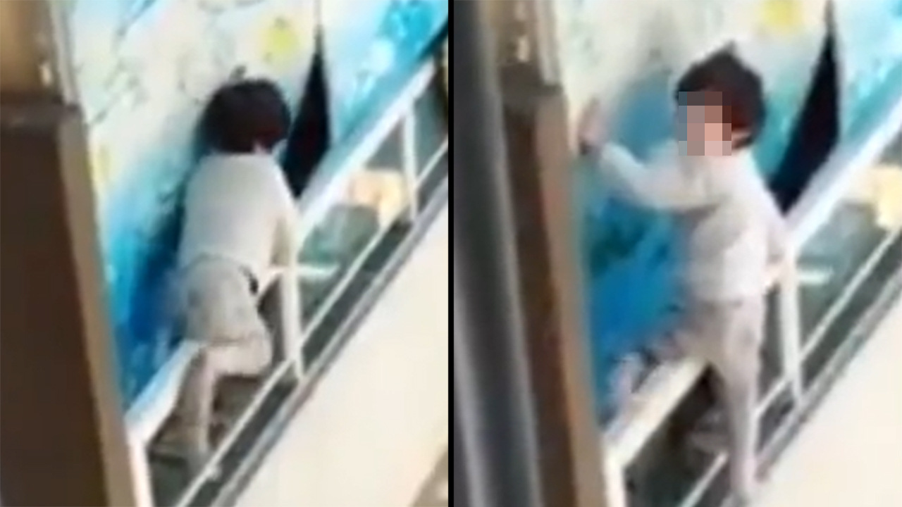 [VIDEO] ¡indignante!: Niño jugó en un balcón a 21 pisos de altura, ¿en la guardería?