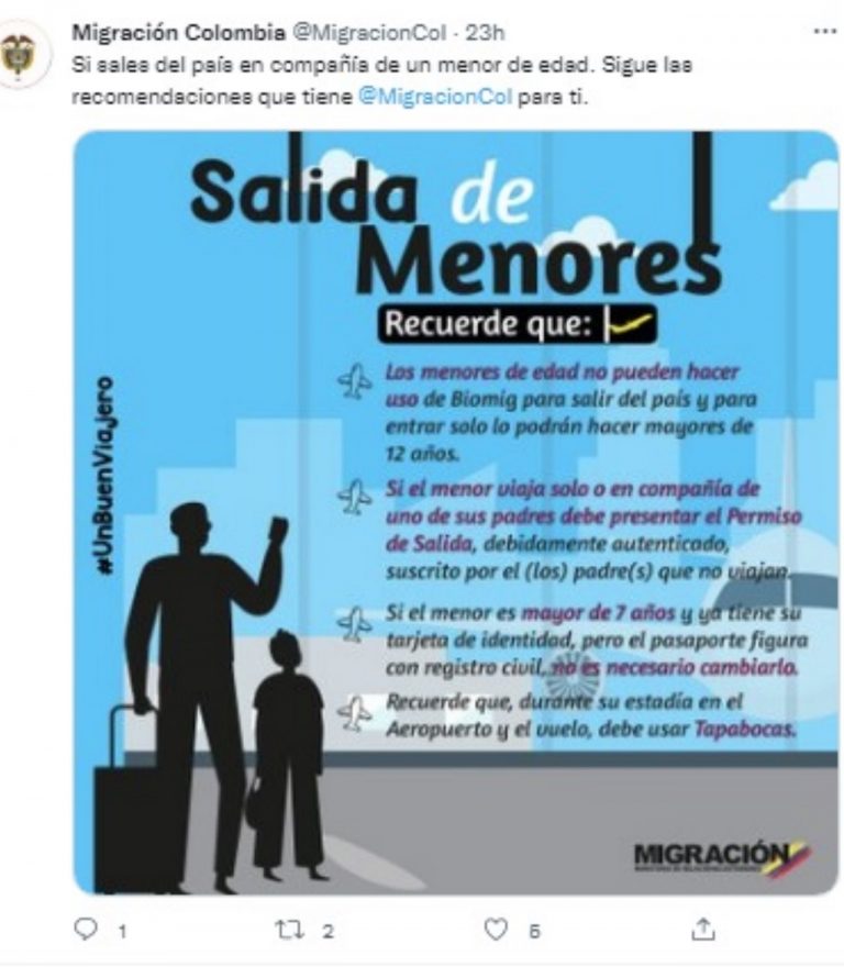 Vuelve a ser obligatorio registro Check-Mig para entrar y salir de Colombia