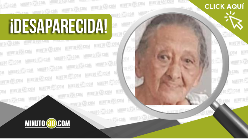 Está desaparecida desde el 10 de octubre en el Municipio de Girardota