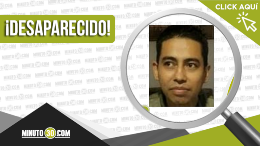 Sergio Ladino Gómez está desaparecido