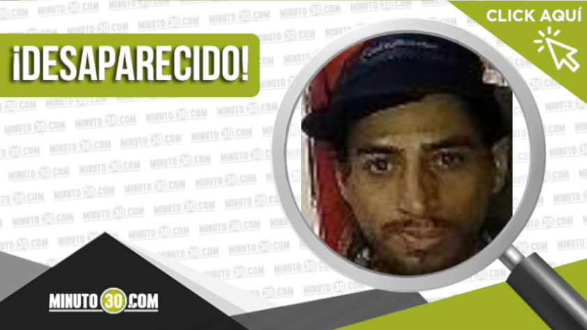 Andrés Felipe Rendon está desaparecido