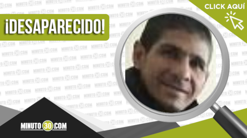 James Alexander Gutiérrez Murillo está desaparecido