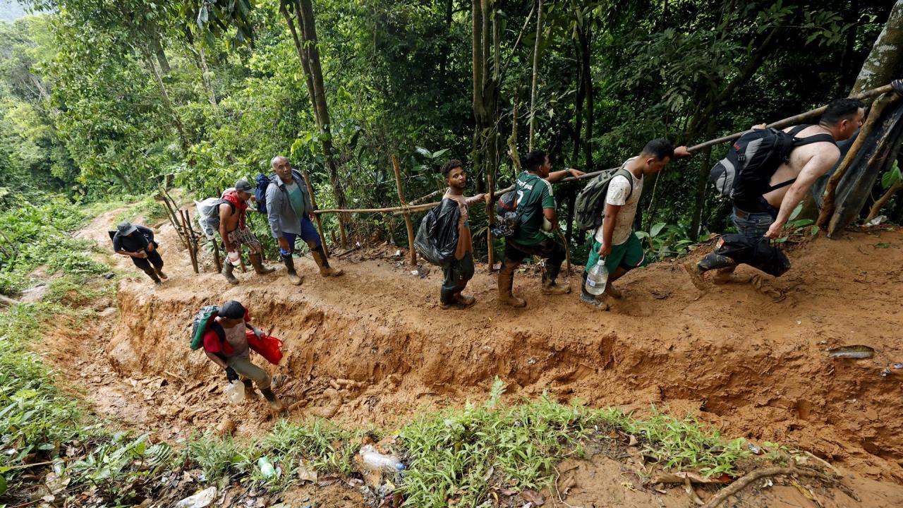 migrantes darien panama