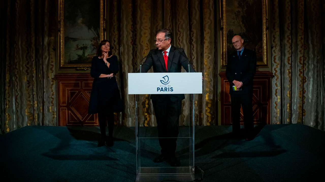 "La crisis climática ha llevado al poder mundial a desechar poblaciones enteras del tercer mundo": Presidente Petro en Francia