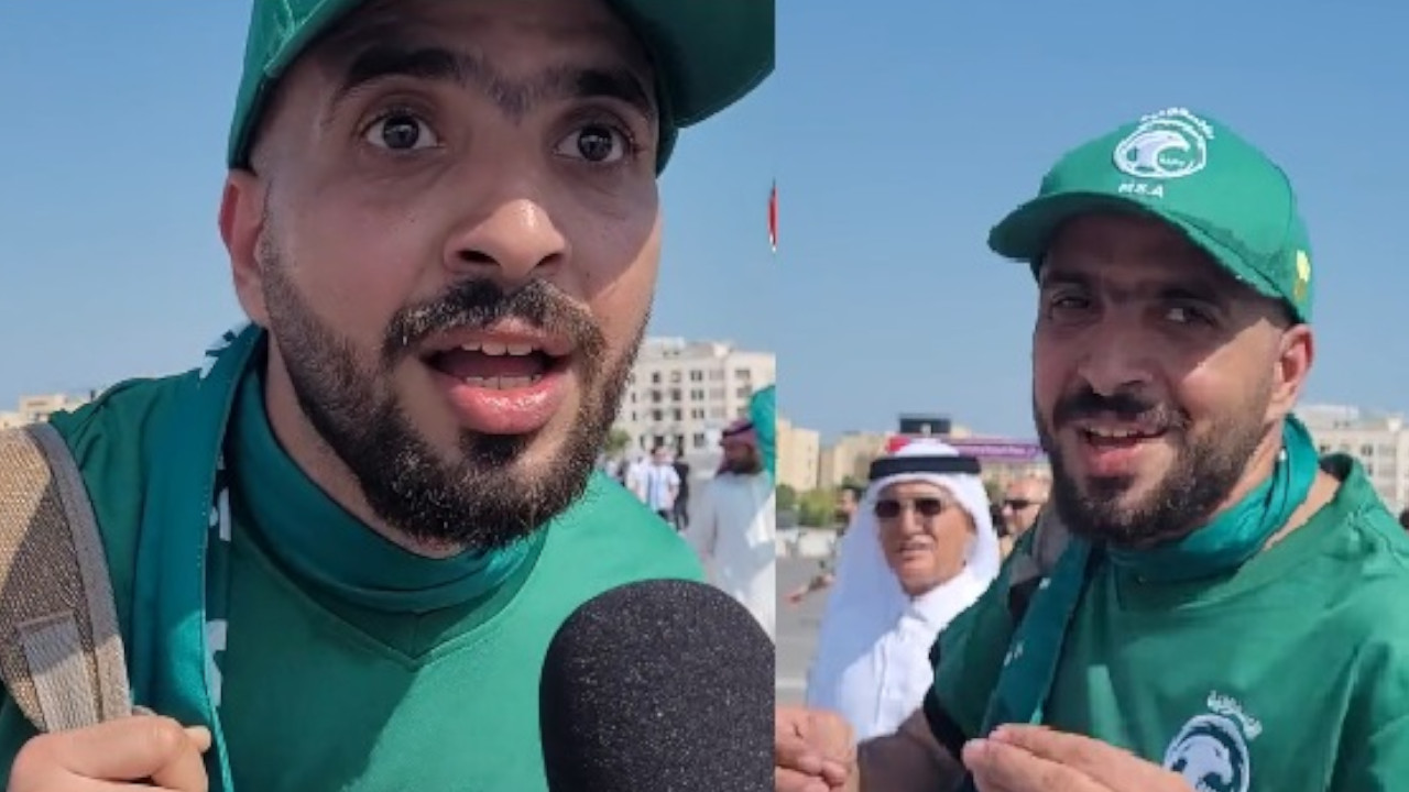 Así saludó un árabe a periodista paisa en el Mundial Qatar