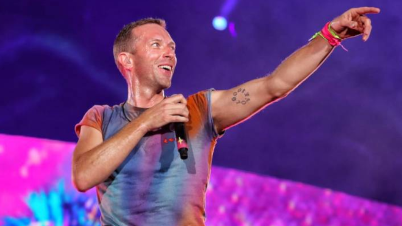 Coldplay provocó emoción cantando De música ligera
