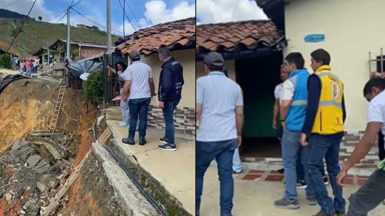 DAGRD atendió al llamado del corregimiento de San Cristóbal fue a la vereda El Patio: Así avanza