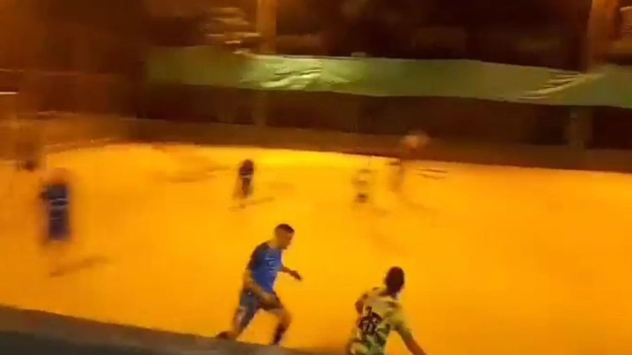 [VIDEO] Dos heridos durante balacera en cancha de fútbol de Floridablanca