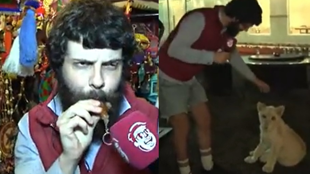 El corresponsal loco que se roba todo el show en el Mundial de Qatar