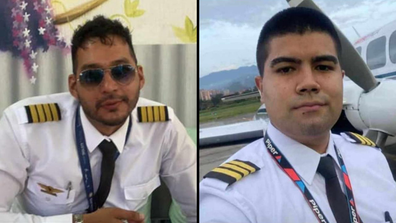 Estos eran los pilotos de la avioneta accidentada en Medellín