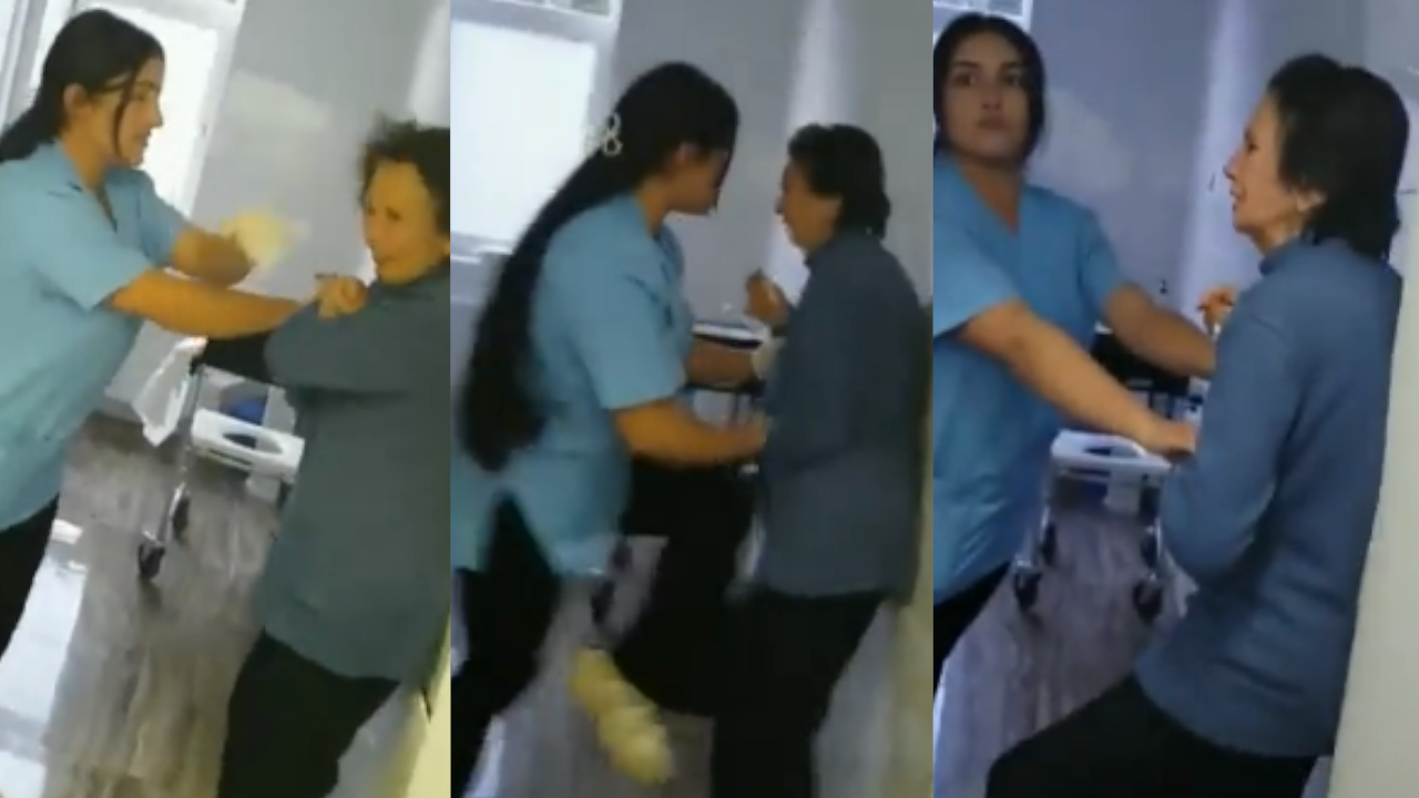 Graban a enfermera golpeando repetidamente a una anciana con Alzheimer