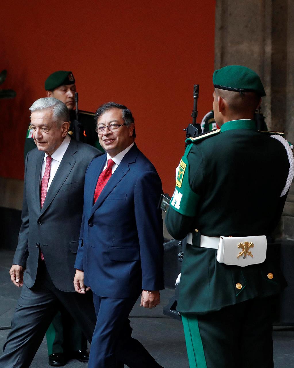 FOTOS: Presidentes de México y Colombia se reúnen para abordar drogas y migración 2 PETRO Y LOPEZ OBRADOR2