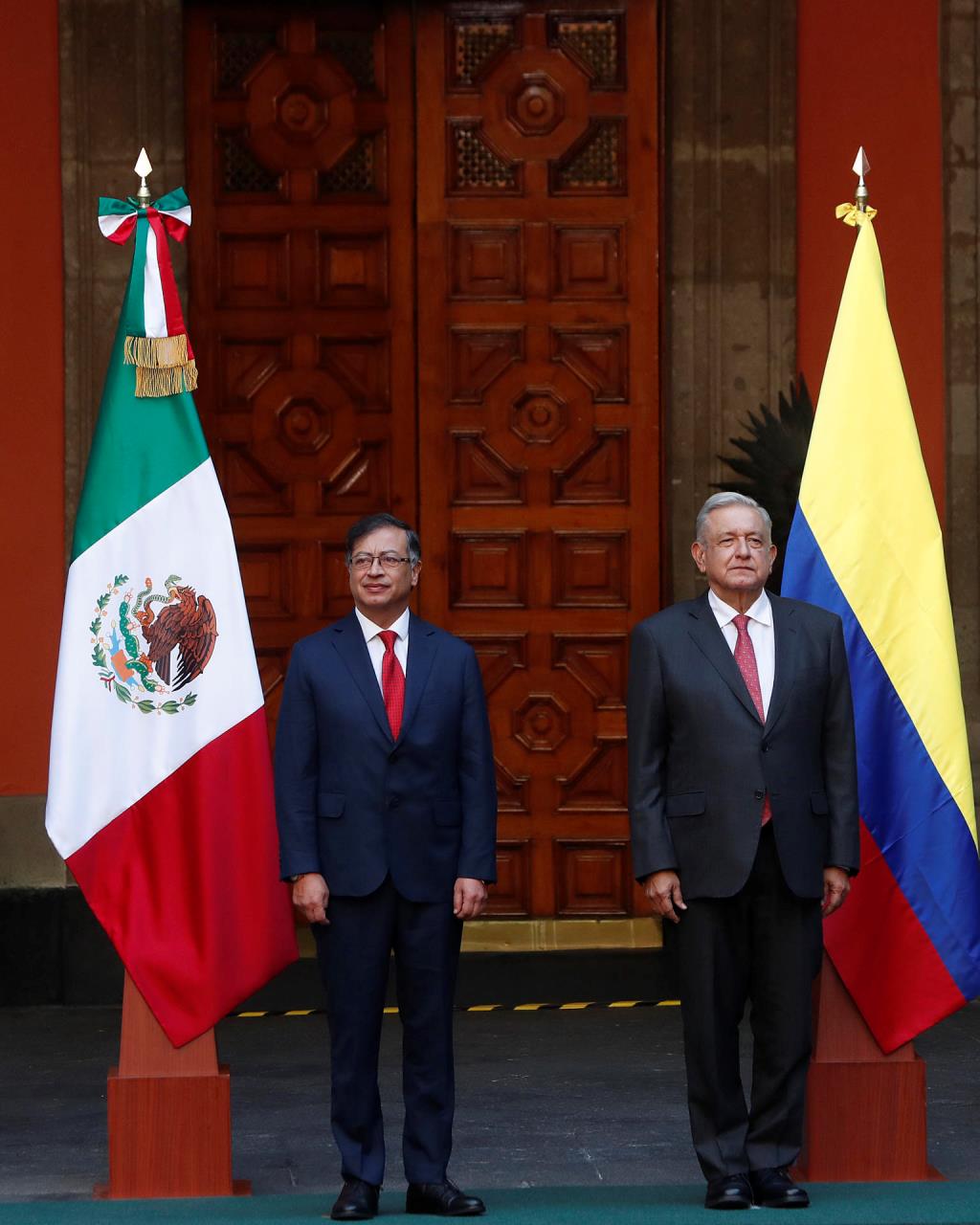 FOTOS: Presidentes de México y Colombia se reúnen para abordar drogas y migración 3 PETRO Y LOPEZ OBRADOR3