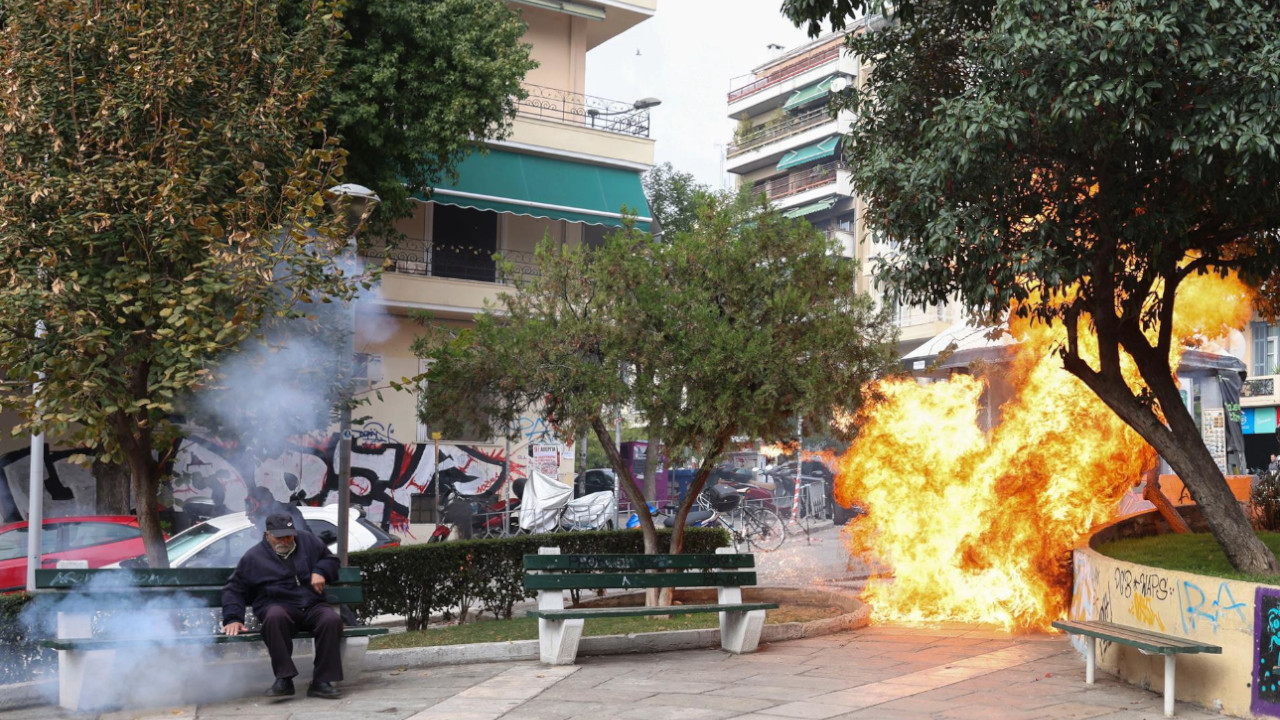 Protestas en Grecia
