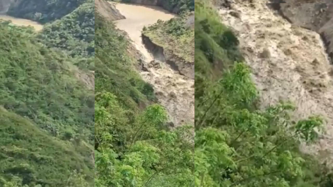 [VIDEO] ¡Qué bendición!: Río que provocó alerta roja en Dabeiba, está recuperando su caudal