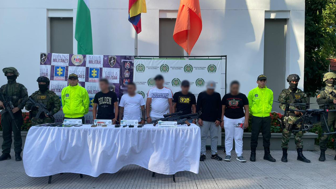 [Video] Interpol dio detalles de la captura de tres hermanos que enviaban cocaína desde Antioquia hacia EE.UU