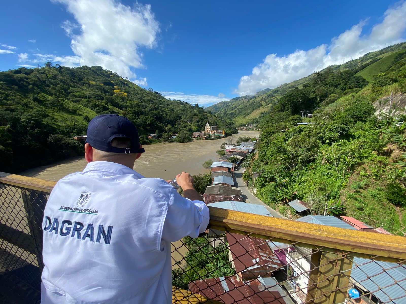 Comunidades aguas abajo de hidroituango evacuaron en simulacro por creciente súbita del río Cauca