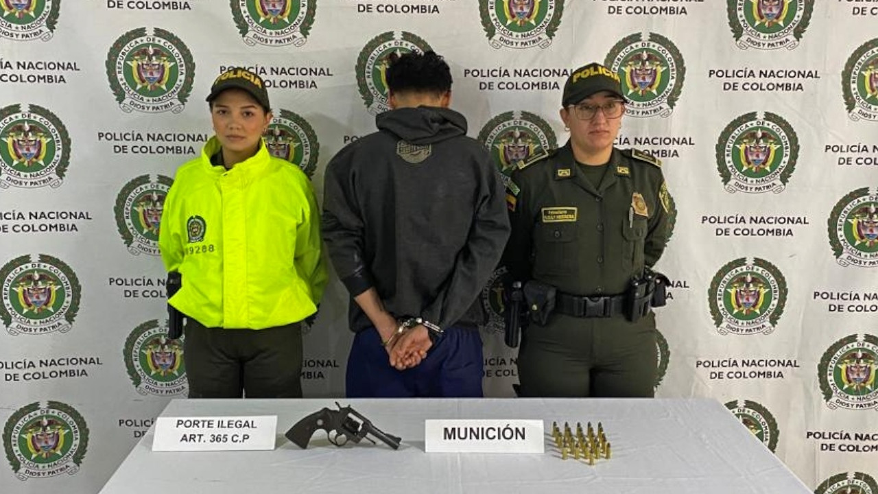 En Ciudad Bolívar capturaron a un hombre que estaba armado